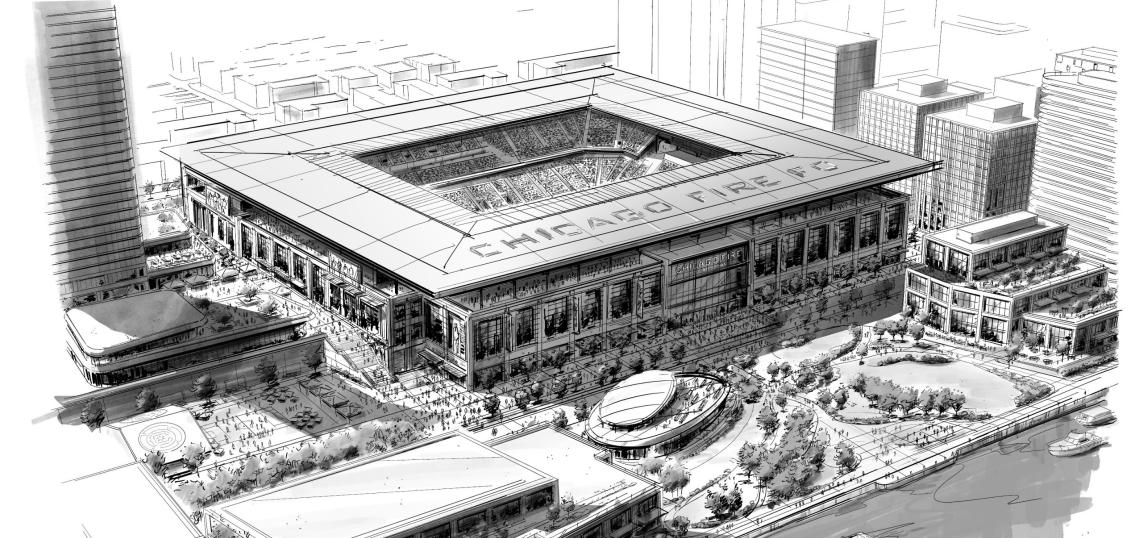 Chicago Fire announces plans for soccer stadium at the 78